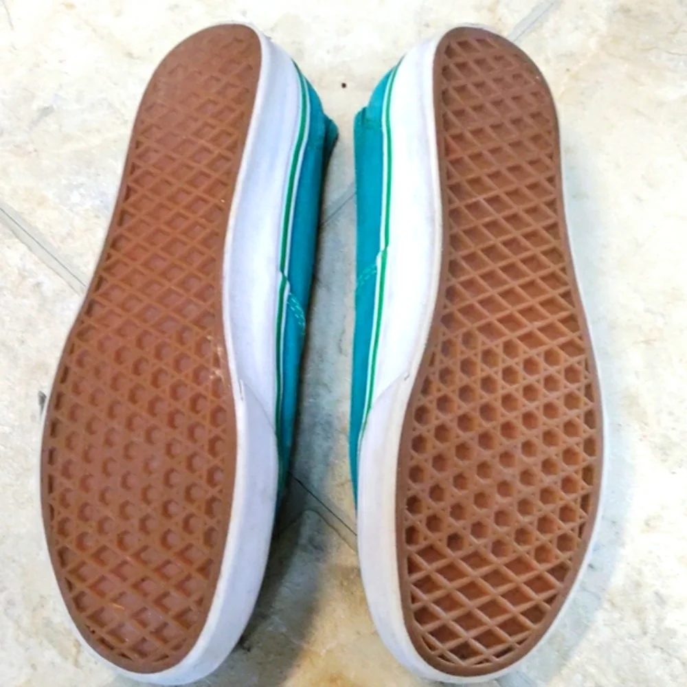 Turquoise Vans - Picture 3 of 6